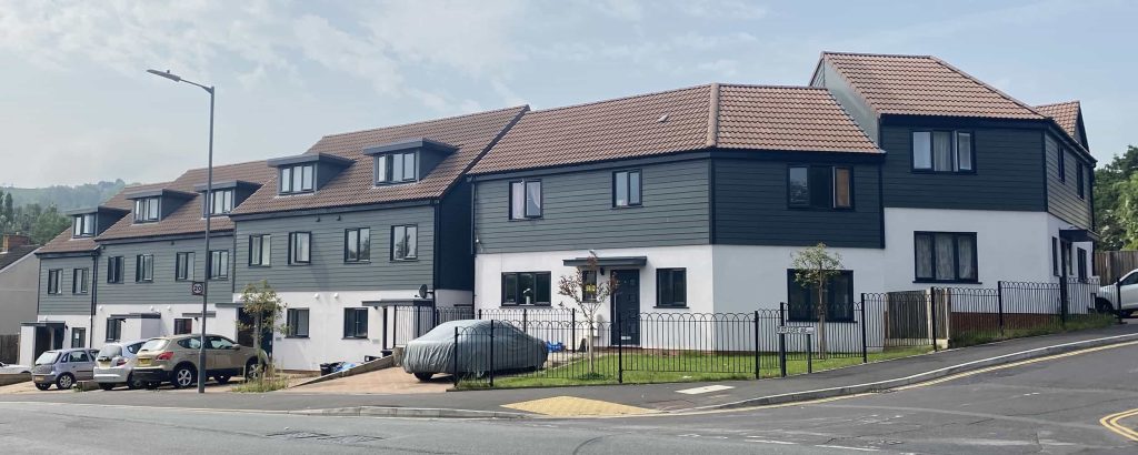 Low carbon affordable Sips housing development.