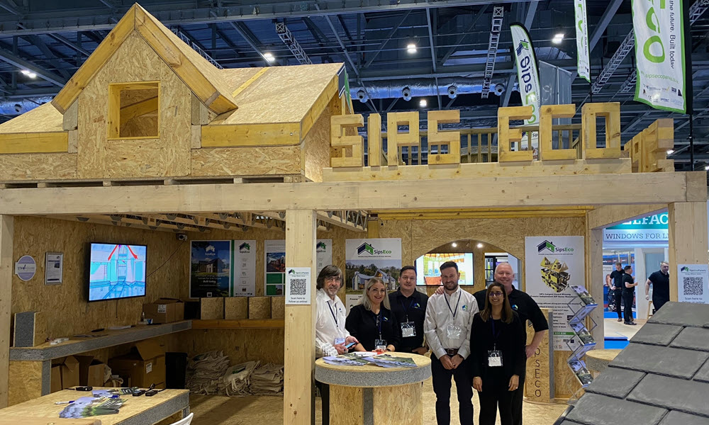 Our SIPs exhibition stand H131 at the Homebuilding & Renovating Show 2023