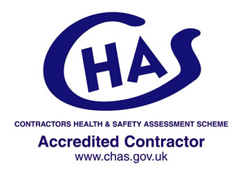 We are an accredited contractor on the CHAS scheme